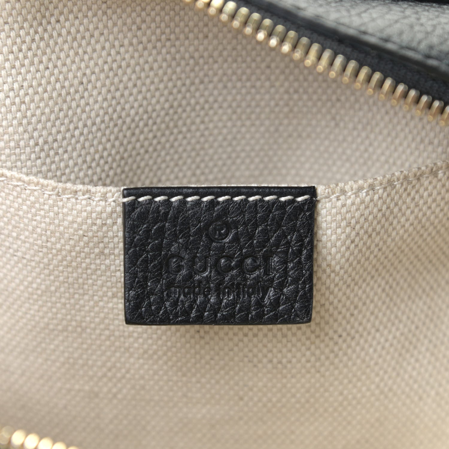 Gucci Pebbled Calfskin Small Soho Disco Bag Black 8 of 12