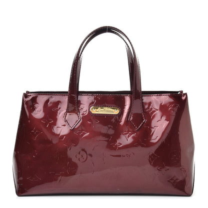 Louis Vuitton Vernis Wilshire PM Rouge Fauviste 2 of 11