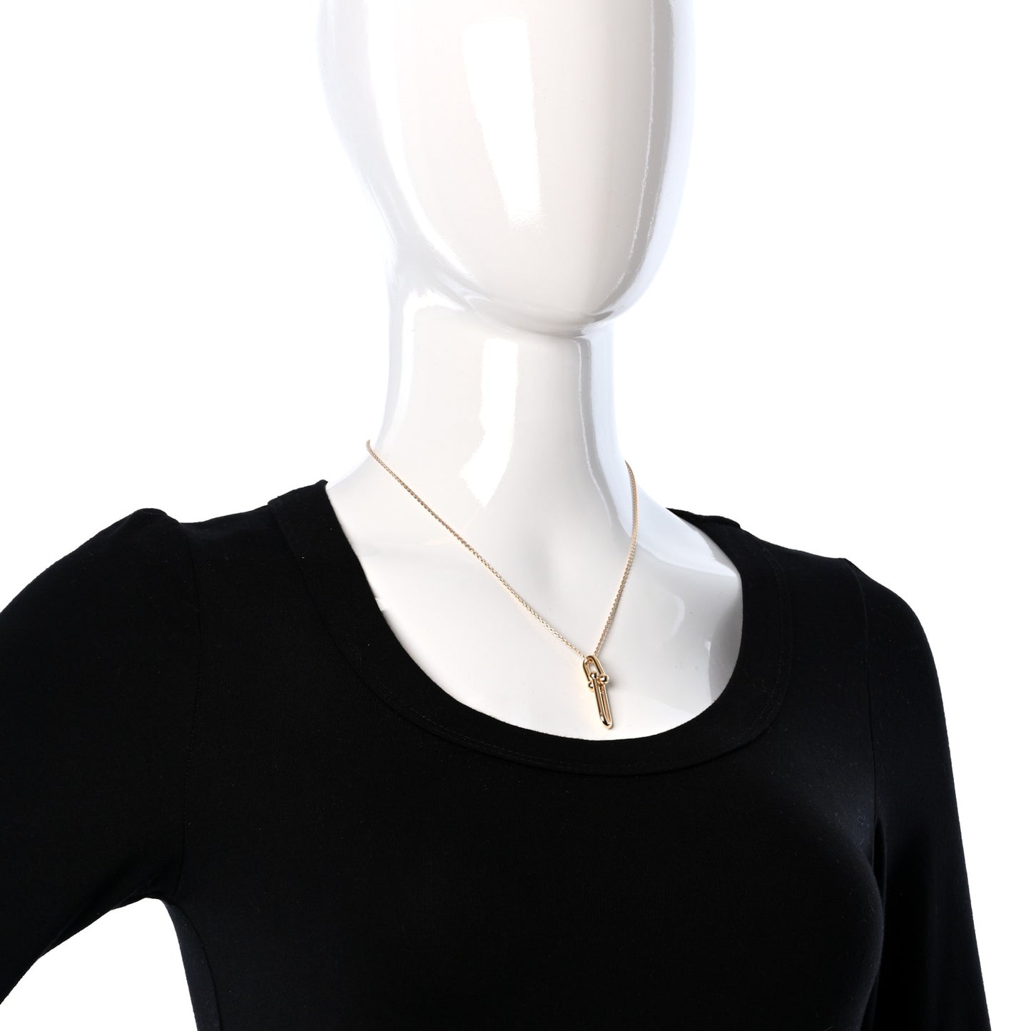 18K Rose Gold HardWear Link Pendant Necklace
