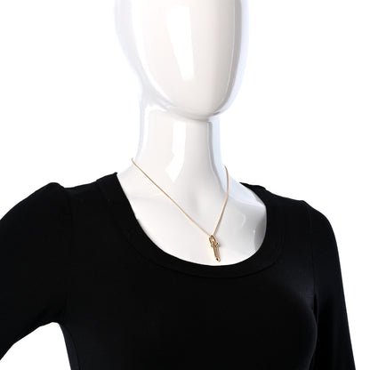 Tiffany 18K Rose Gold HardWear Link Pendant Necklace 3 of 5