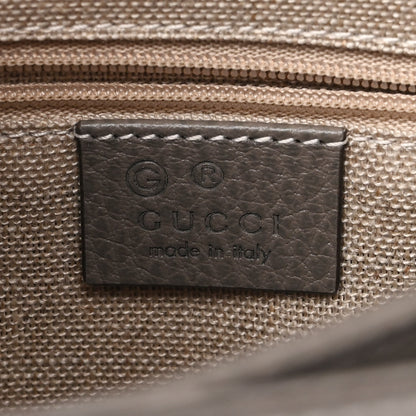 Gucci Dollar Calfskin Interlocking G Top Handle Shoulder Bag Loess 5 of 8