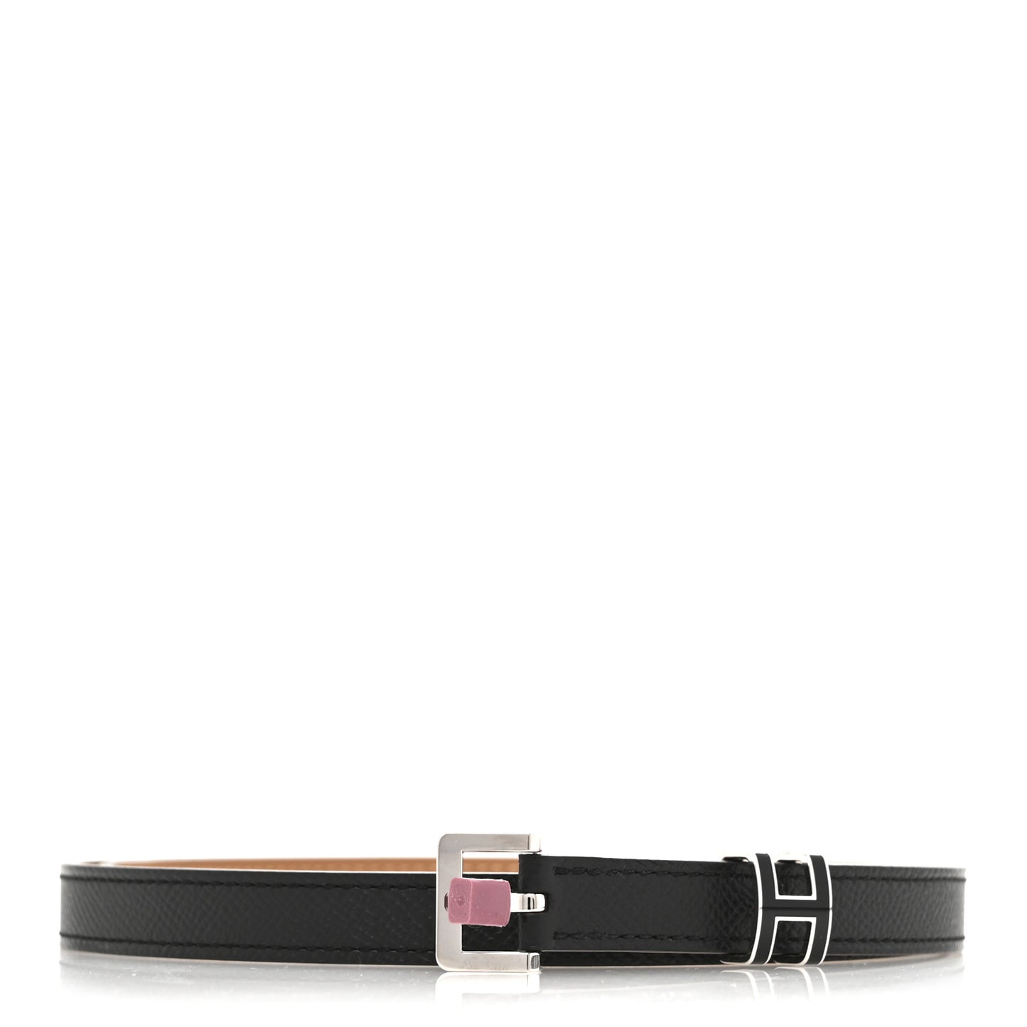 Epsom 15mm Pop H Belt 75 30 Black