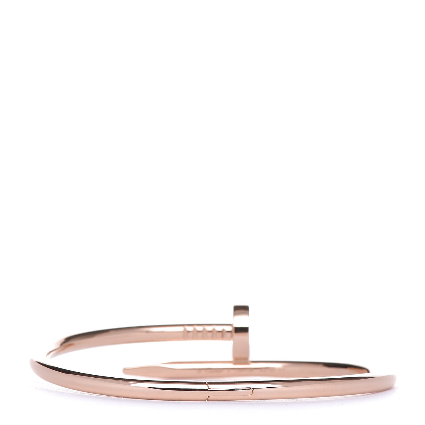 18K Pink Gold Juste Un Clou Bracelet 17