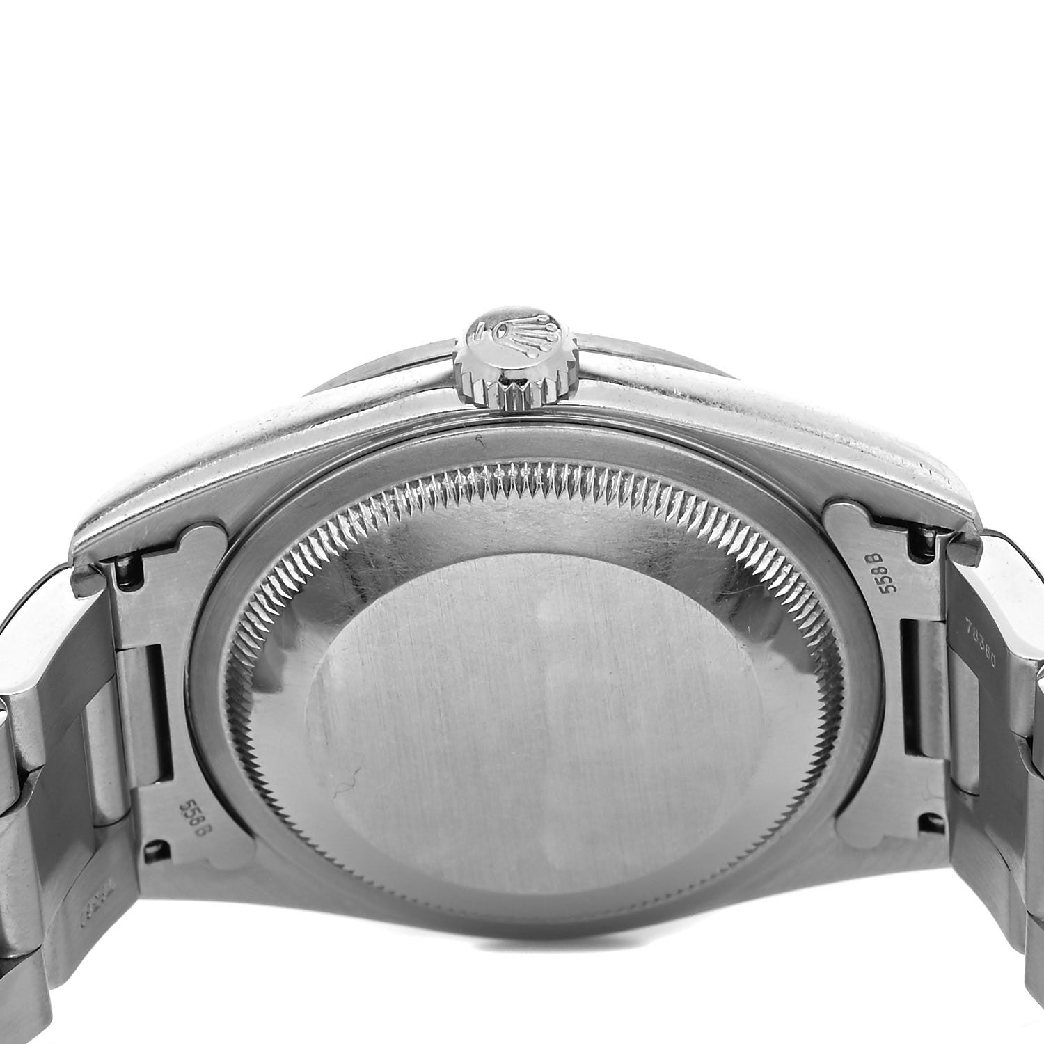 Rolex Stainless Steel 36mm Oyster Perpetual Datejust Watch Blue Roman 16200 4 of 4