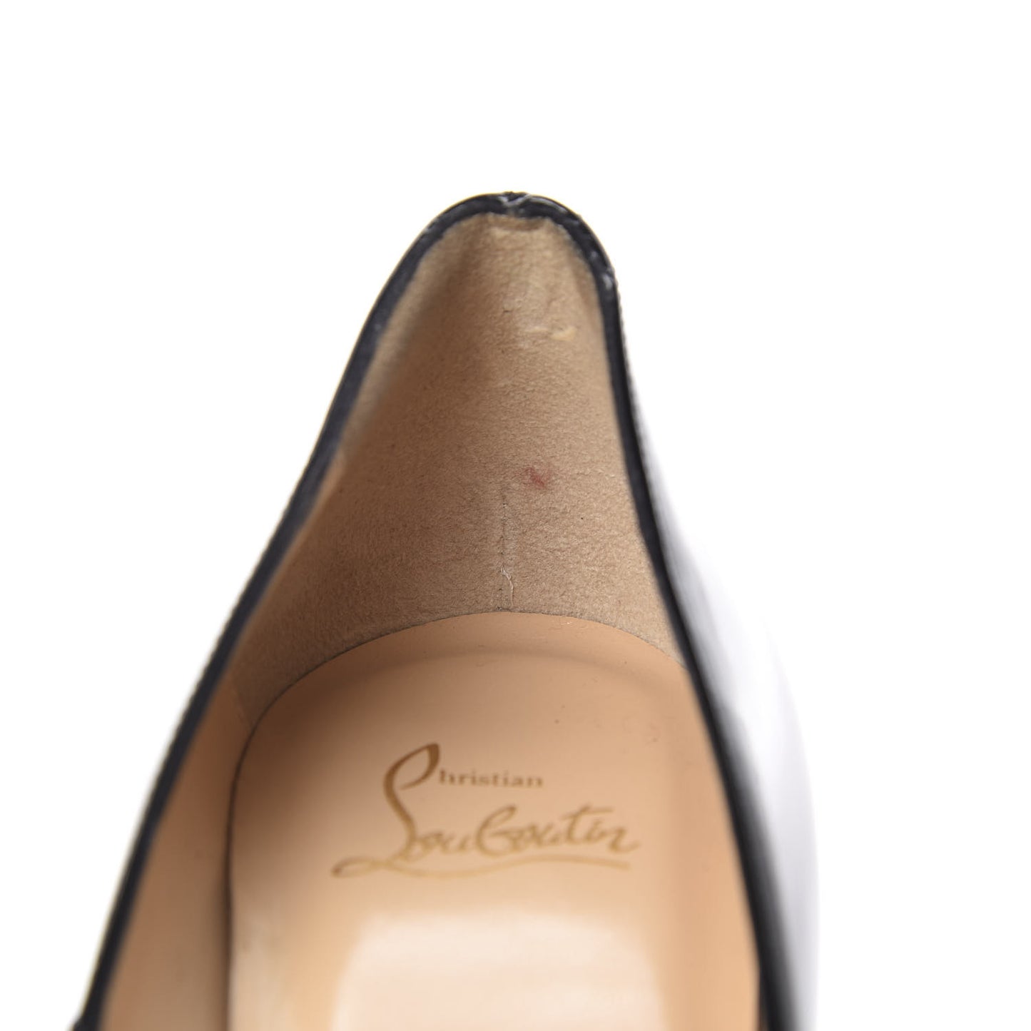 Patent New Very Prive 120 Pumps 40.5 Black Red