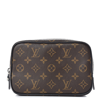 Louis Vuitton Monogram Macassar Toilet Pouch PM 1 of 7