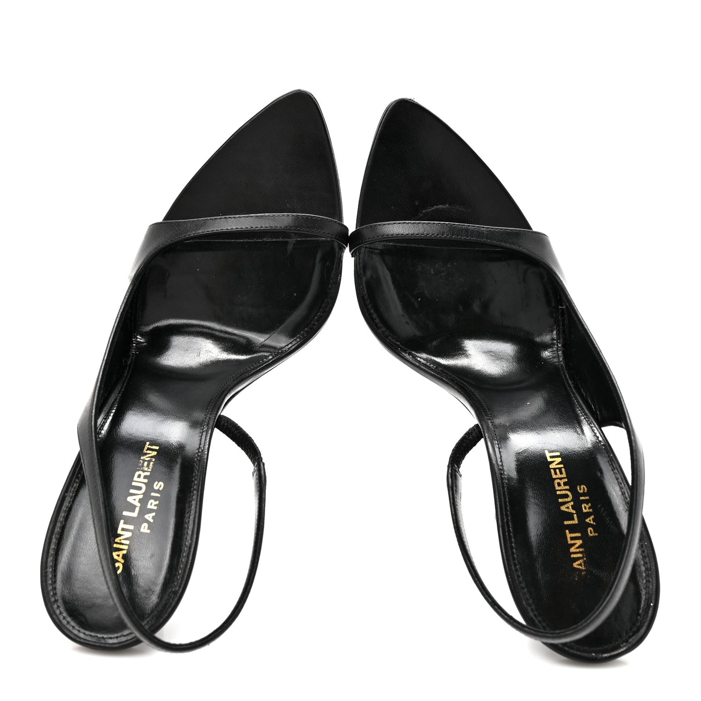Calfskin Gippy 110mm Sandals  40 Black