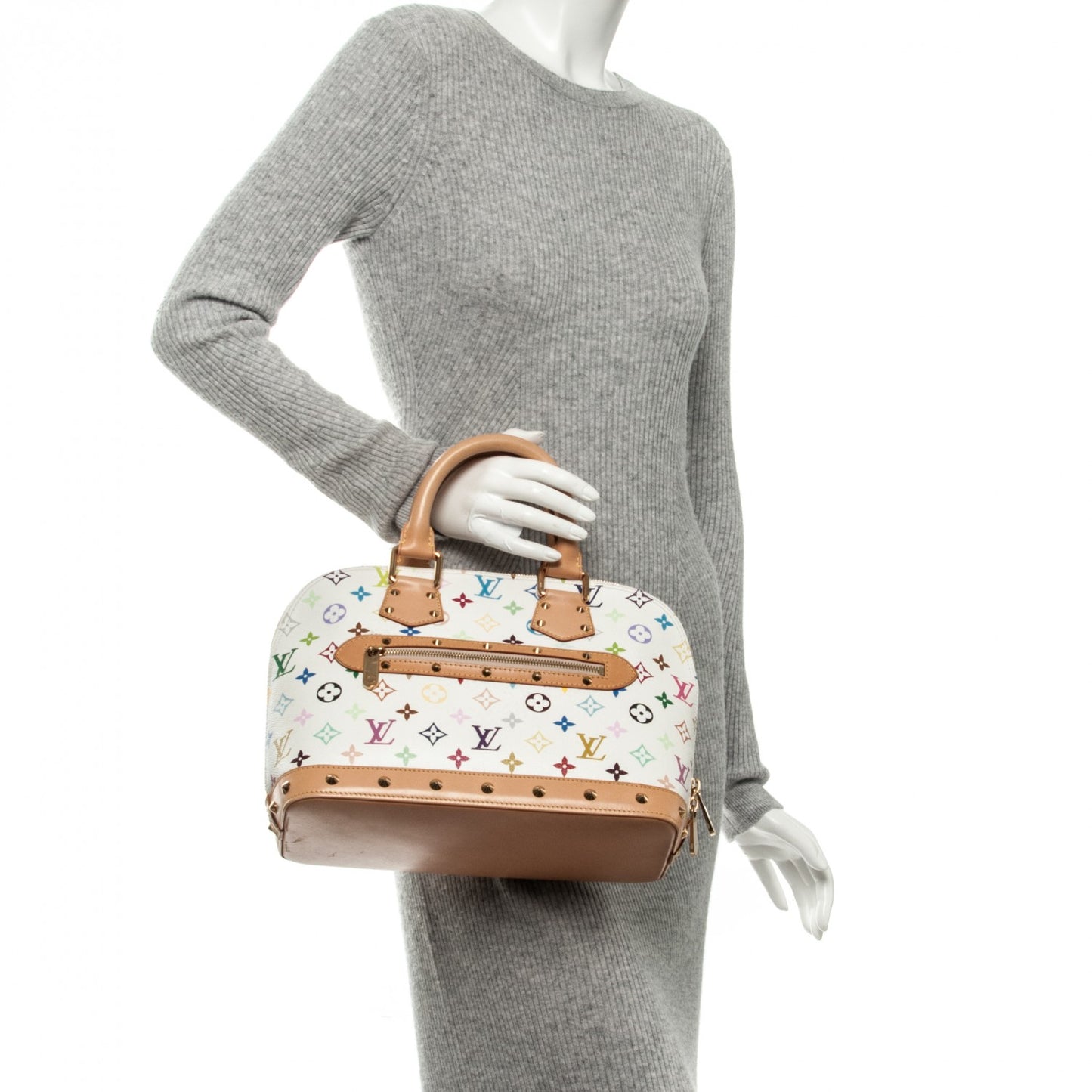 Monogram Multicolor Alma White