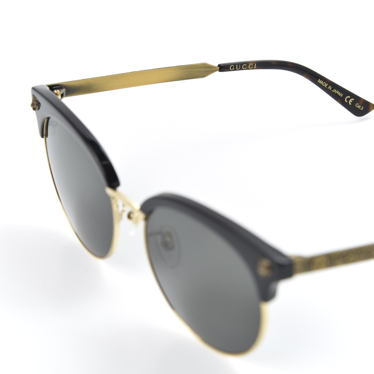 Gucci Metal Tiger GG0222SK Sunglasses Black 5 of 8