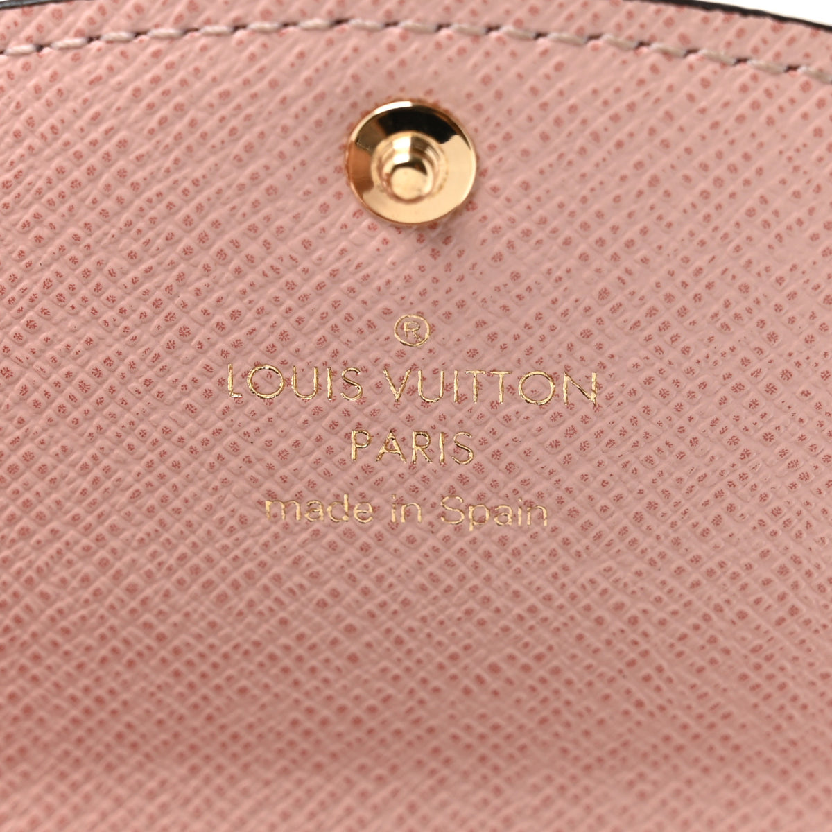 Louis Vuitton Damier Ebene Rosalie Coin Purse Rose Ballerine 14 of 15