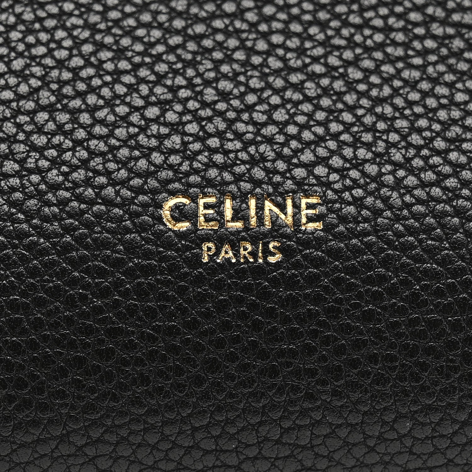 Celine Soft Grained Calfskin Small Sangle Bucket Bag Black 6 of 9