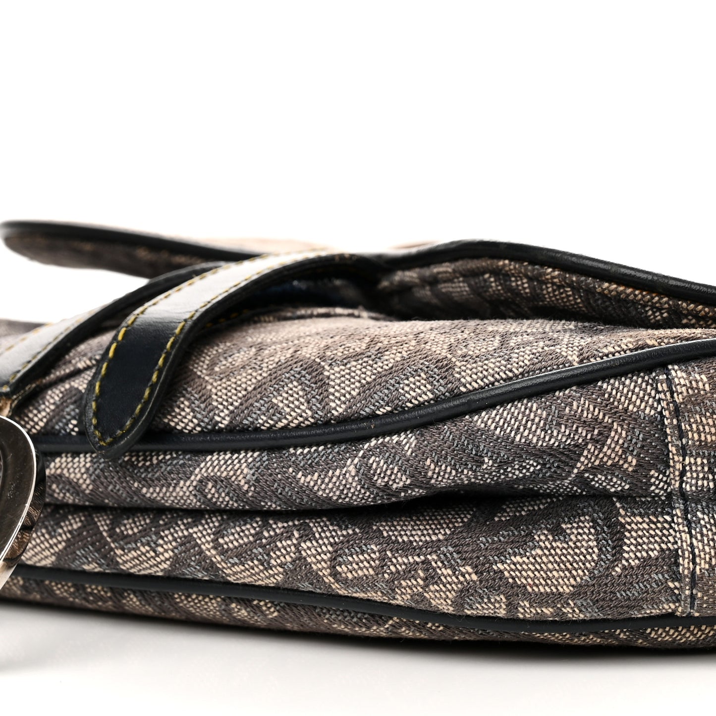 Monogram Saddle Bag Blue