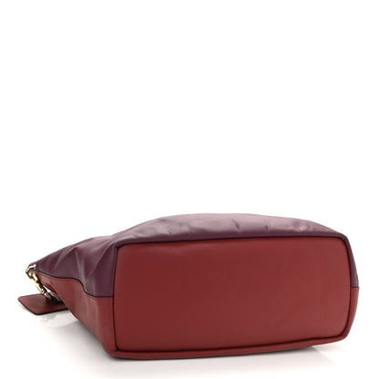 Chloe Smooth Calfskin Medium Baylee Tote Burgundy 4 of 10