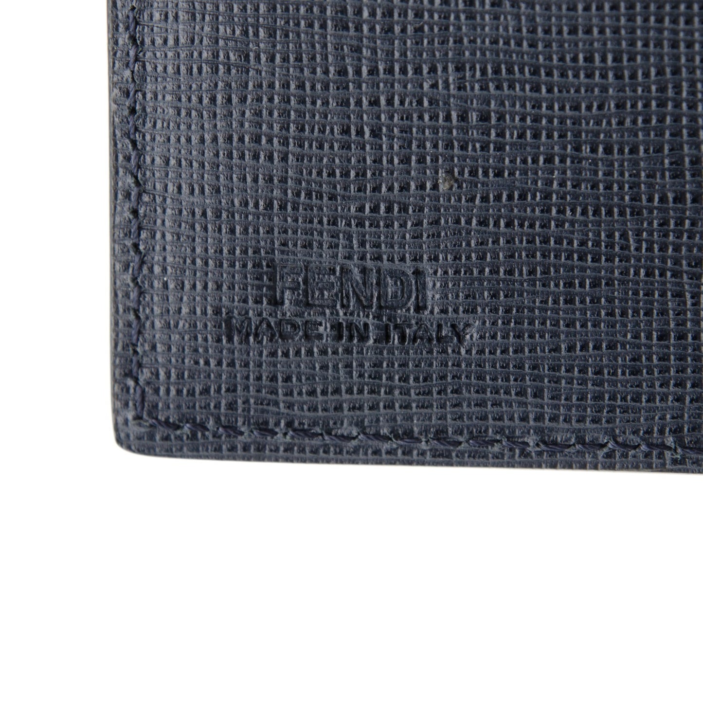 Vitello Elite Monster Eyes Inlay Bi-Color Continental Wallet Navy Multicolor