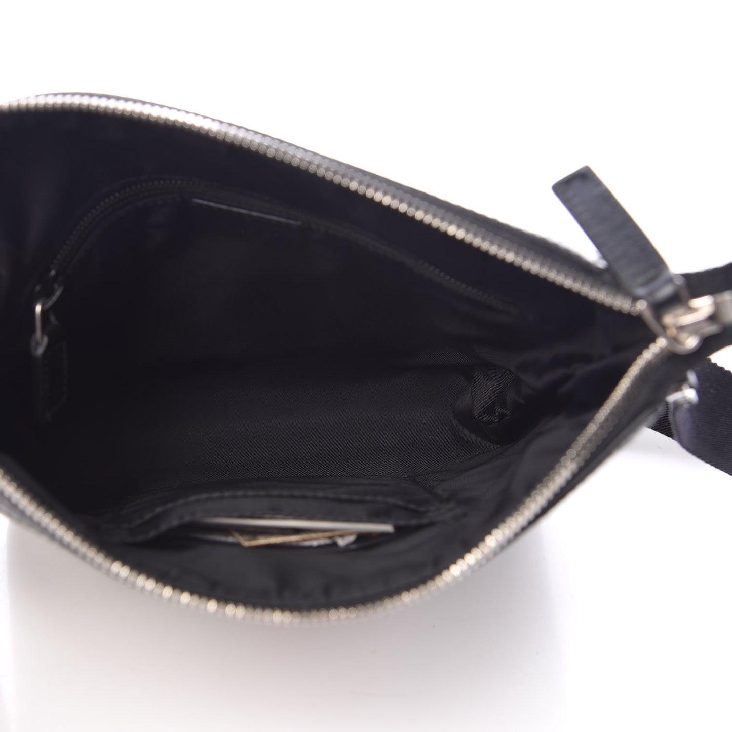 GG Supreme Monogram Web Messenger Bag Black