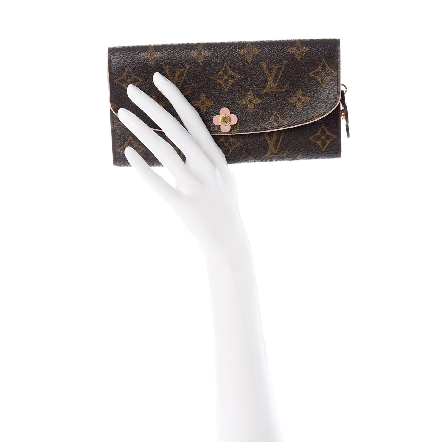 Monogram Bloom Flower Emilie Wallet