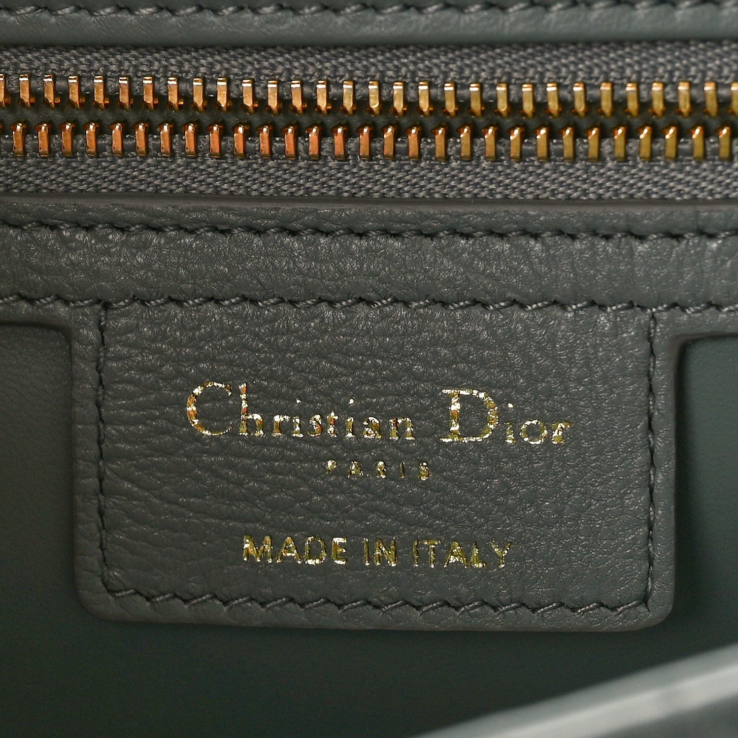 Christian Dior Calfskin Cannage Medium Caro Bag Ethereal Grey 6 of 10