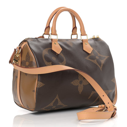 Louis Vuitton Reverse Monogram Giant Speedy Bandouliere 30 4 of 10