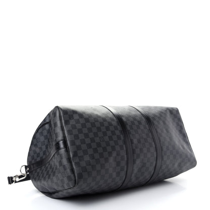 Louis Vuitton Damier Graphite Keepall Bandouliere 55 3 of 8