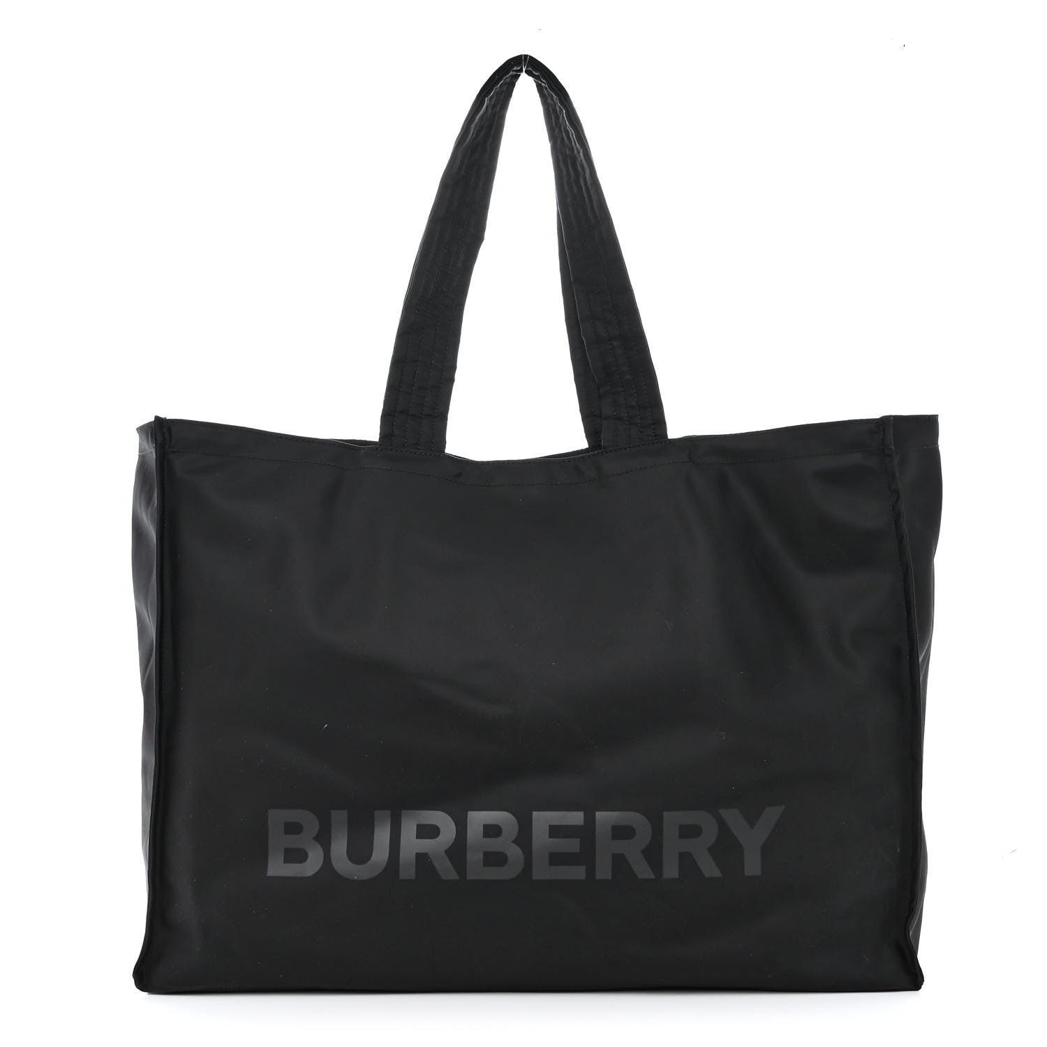 Burberry Nylon Trench Tote Black 1 of 11