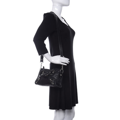 Balenciaga Agneau Giant 12 Silver Hardware Mini City Black 2 of 9