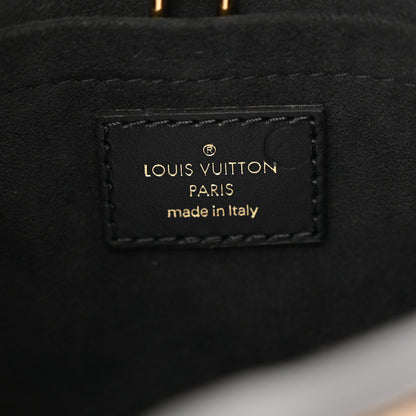 Louis Vuitton Raffia Petit Bucket Black 6 of 11