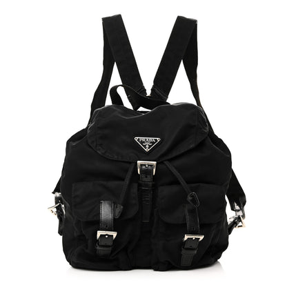 Prada Nylon Vela Small Backpack Black 1 of 9