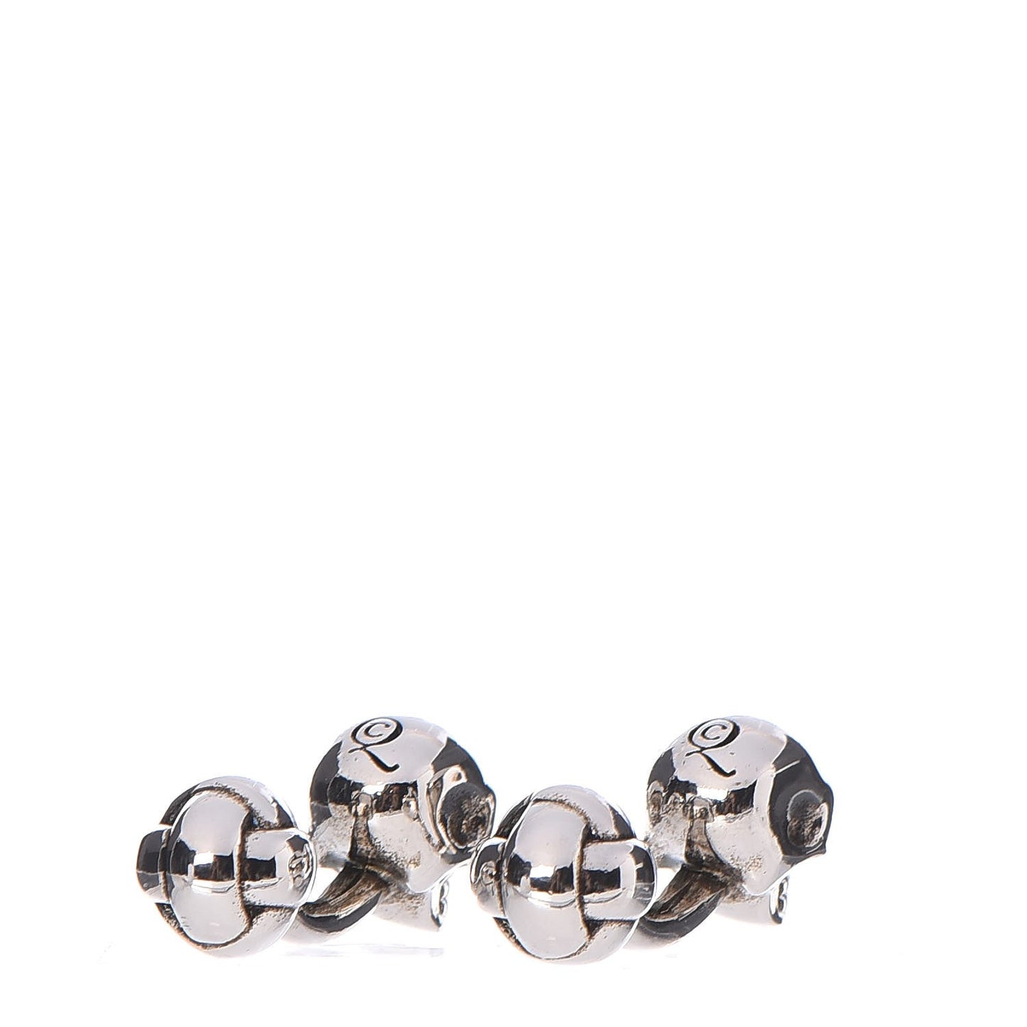 Skull Swarovski Crystal Cufflinks