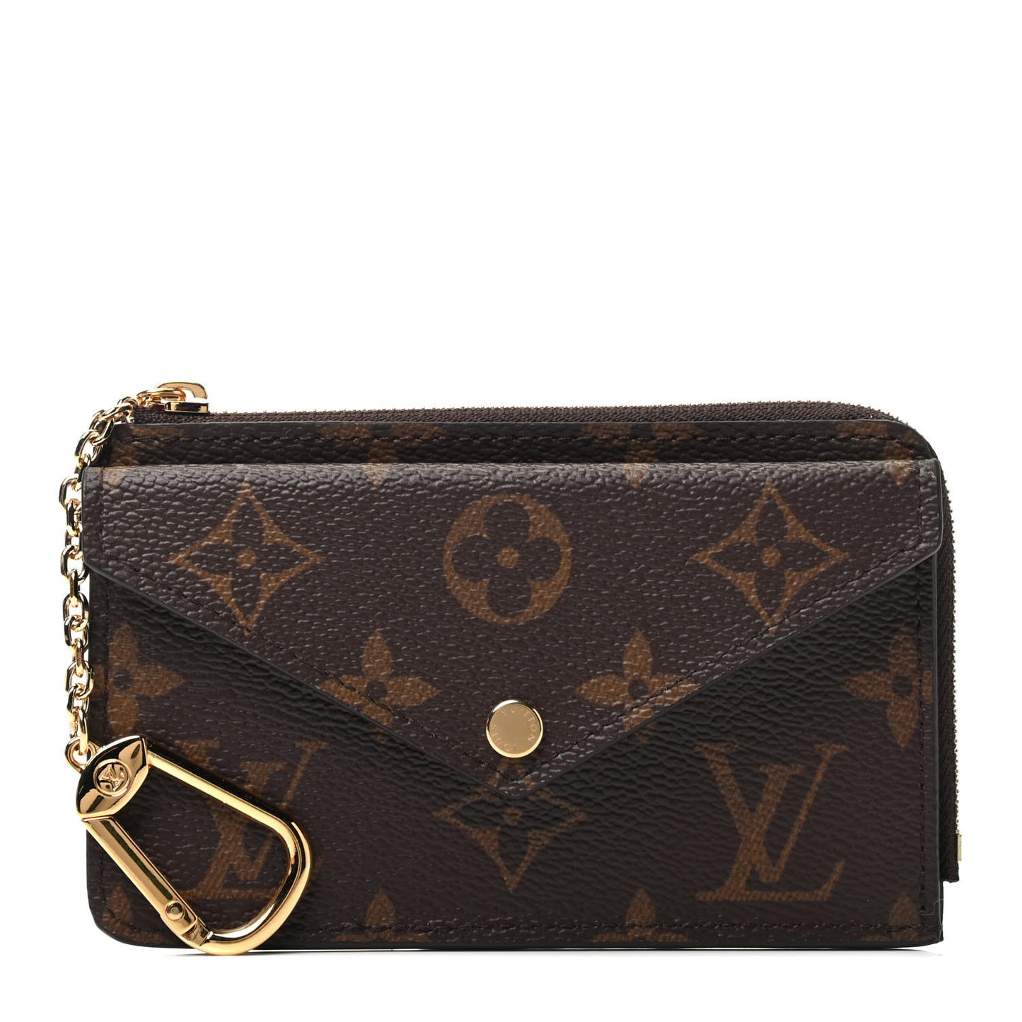 Monogram Recto Verso Card Holder Black