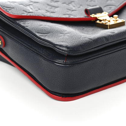 Louis Vuitton Empreinte Pochette Metis Marine Rouge 8 of 9