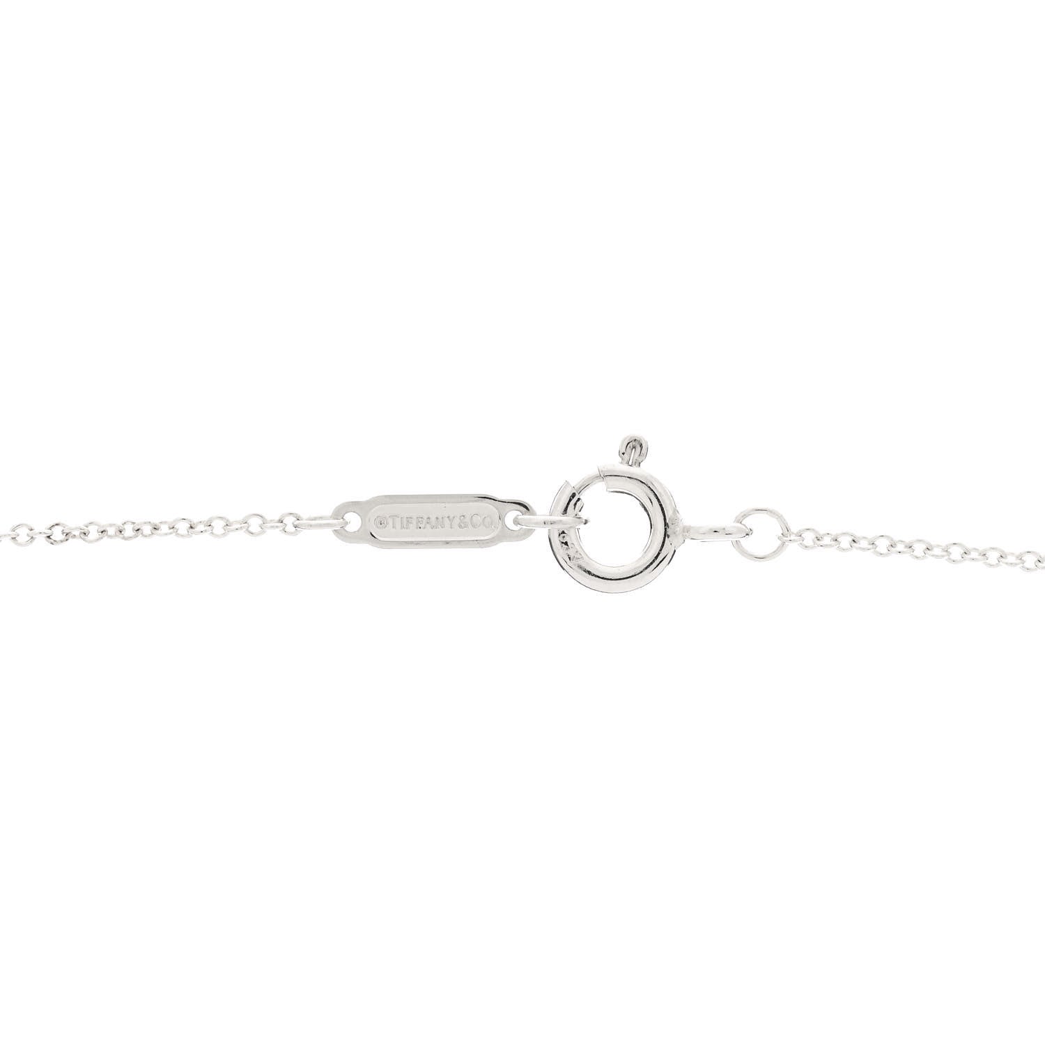 Tiffany Sterling Silver Medium Return To Tiffany Heart Pendant Necklace 5 of 6