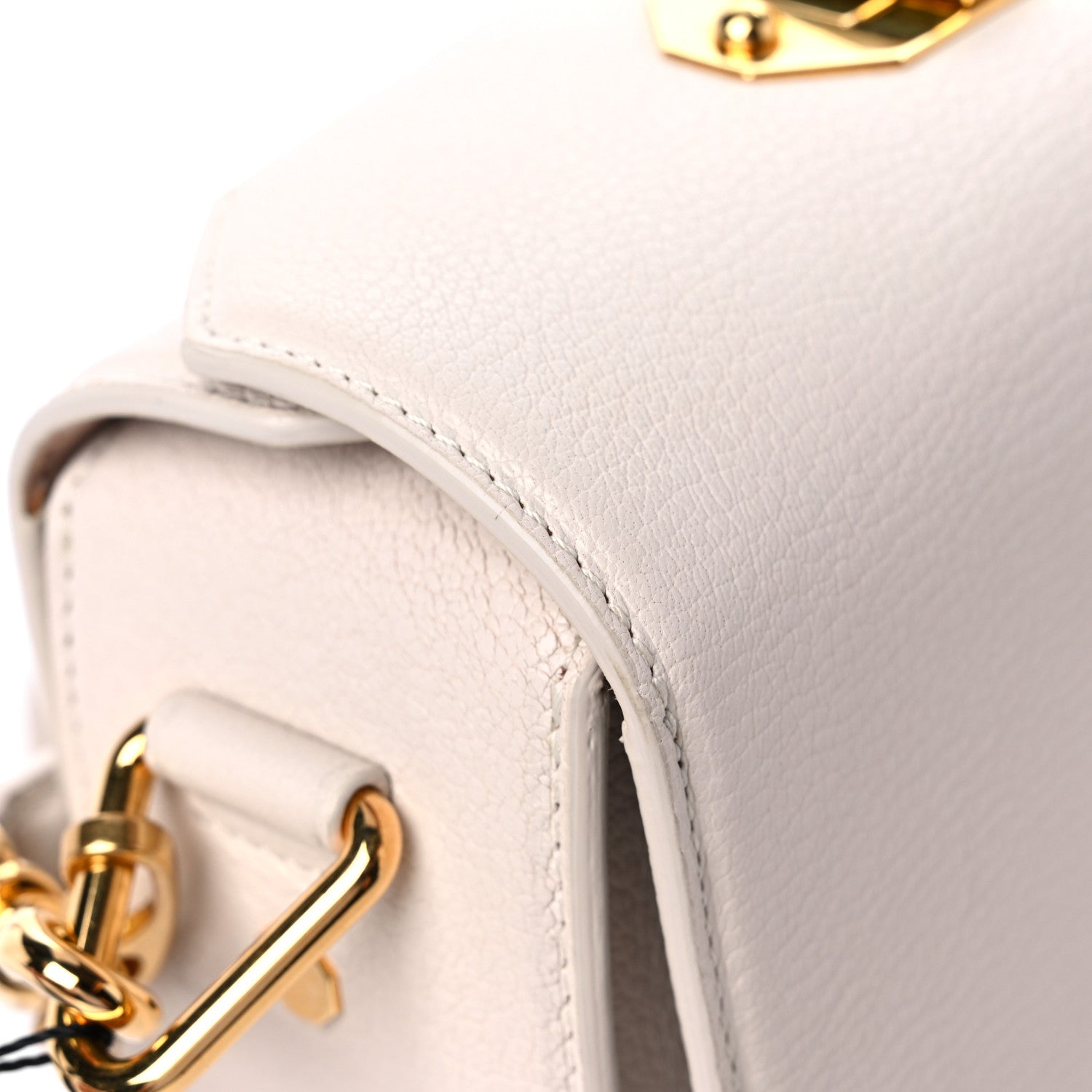 Alexander McQueen Silky Amish Grain Calfskin Box Shoulder Bag 19 Off White 13 of 14