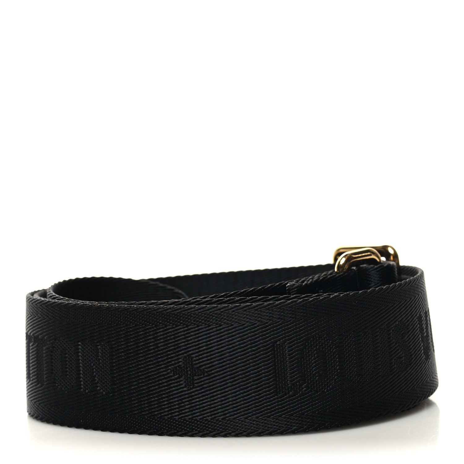 Louis Vuitton Nylon Petite Malle Souple Shoulder Strap Black 2 of 3