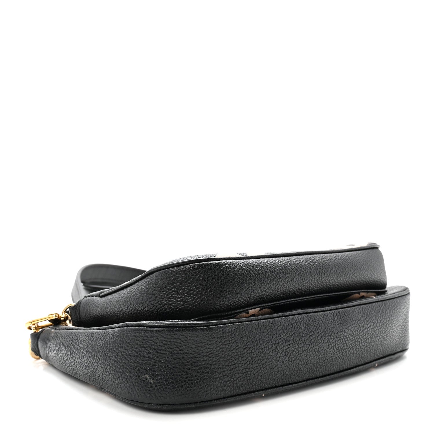 Louis Vuitton Empreinte Monogram Giant Multi Pochette Accessories Black Beige 4 of 9