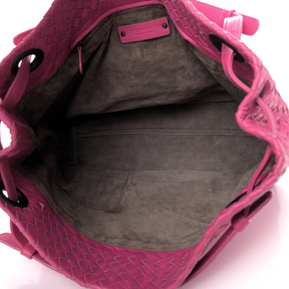 Bottega Veneta Nappa Intrecciato Medium Garda Bag Rosa Shock 4 of 4
