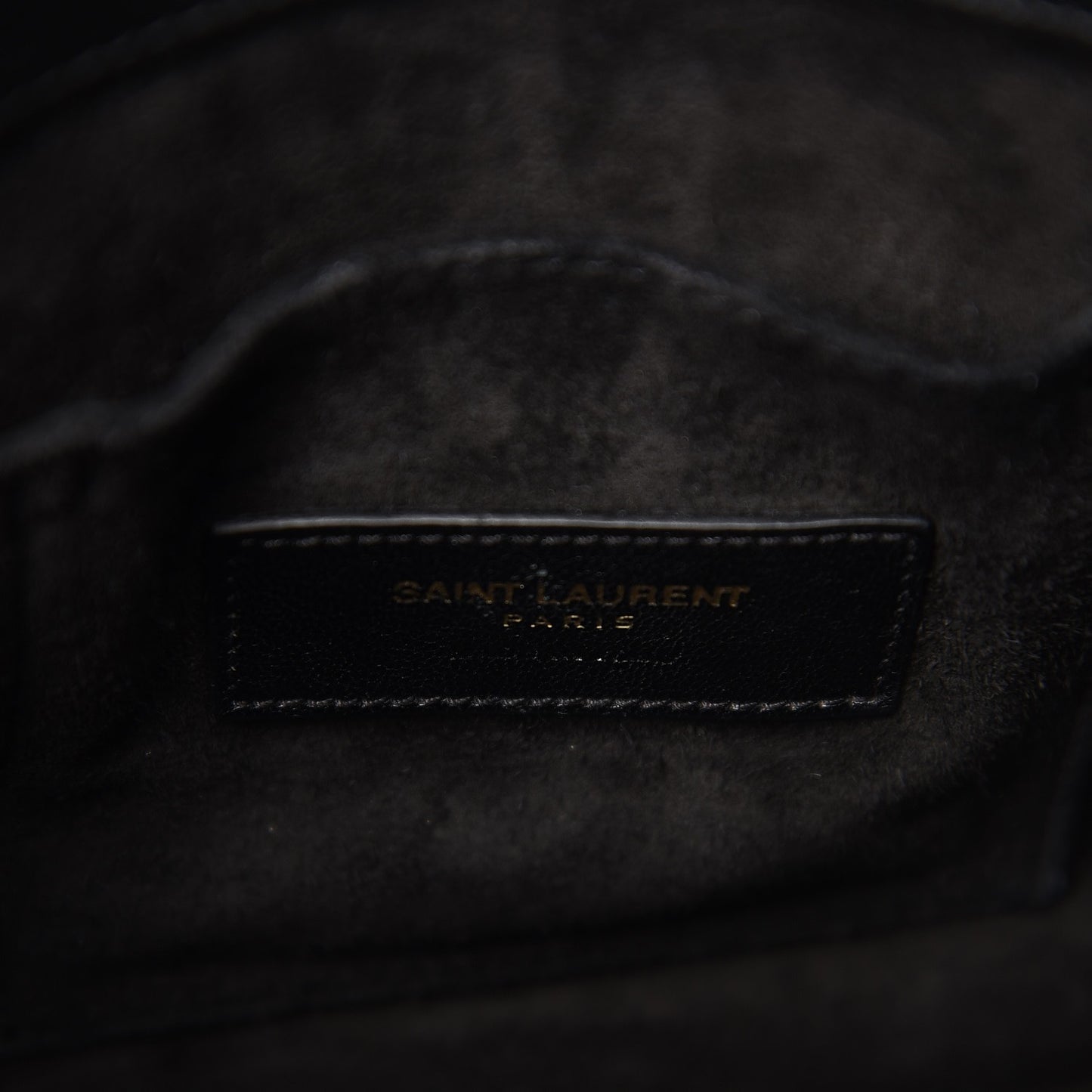 Grained Calfskin Nano Sac De Jour Black
