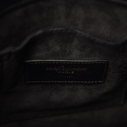Saint Laurent Grained Calfskin Nano Sac De Jour Black 7 of 7