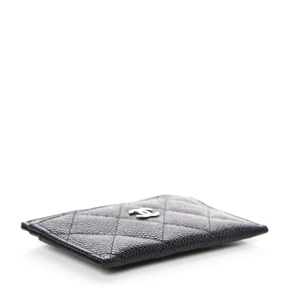 Chanel Caviar Quilted Card Holder Black 4 of 9