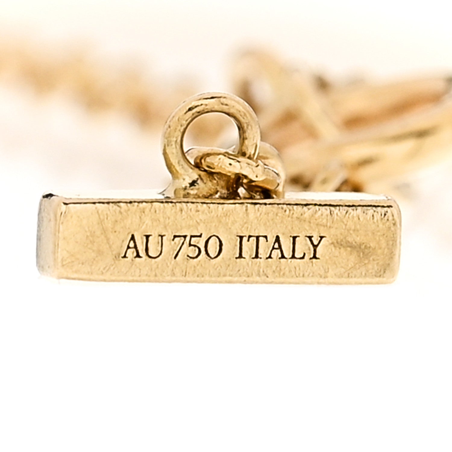 Tiffany 18K Yellow Gold T Smile Bracelet 4 of 4