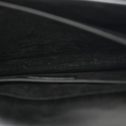 Saint Laurent Calfskin Large Monogram Monochrome Sunset Black 6 of 14
