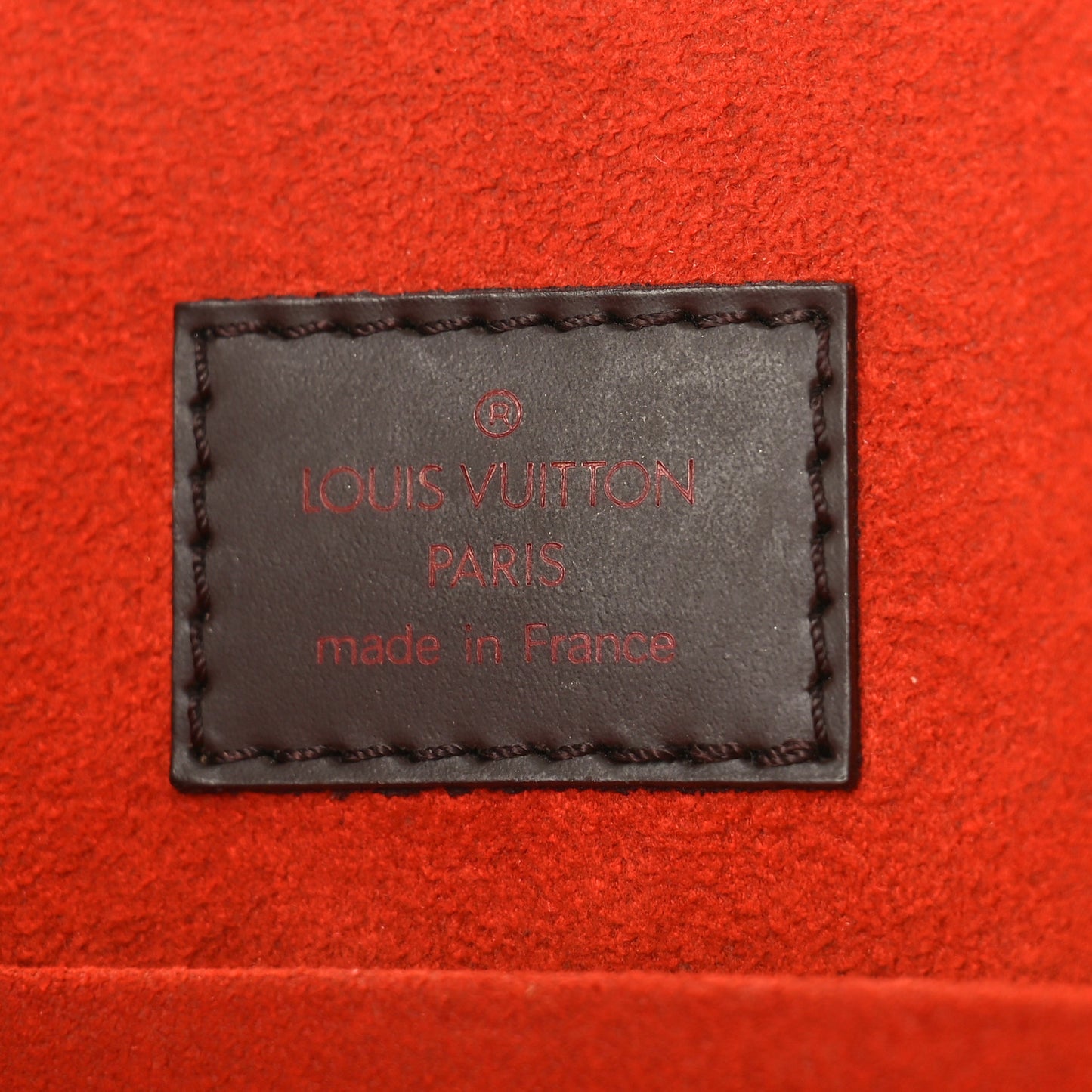 Damier Ebene Sac Plat