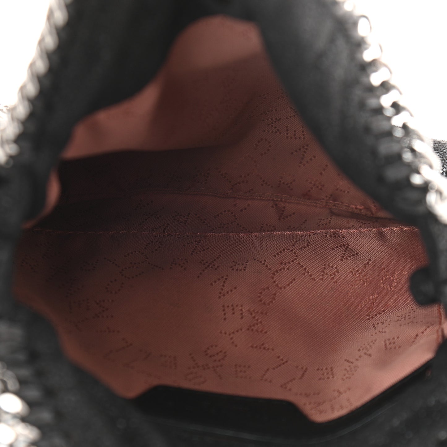 Shaggy Deer Tiny Falabella Tote Black