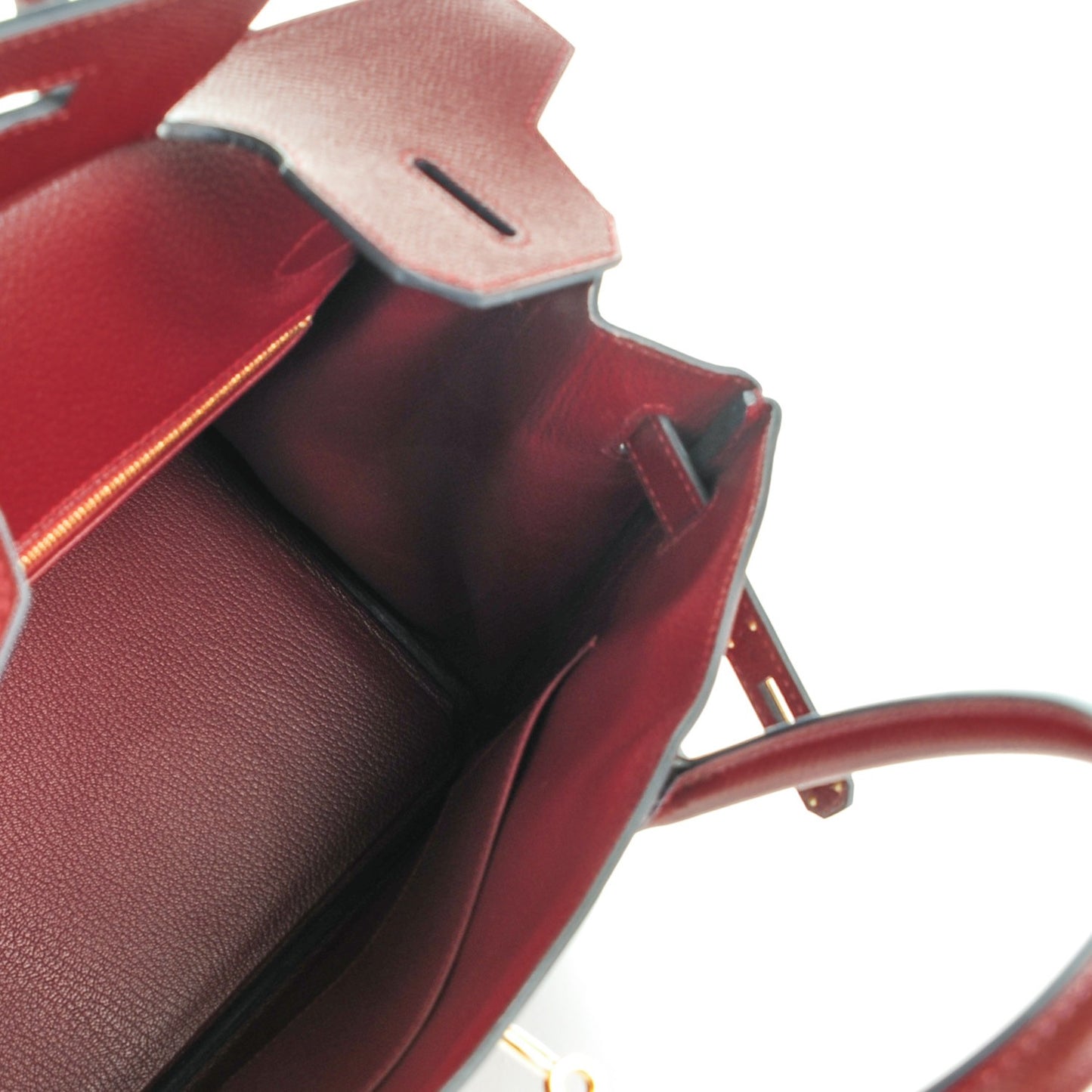 Epsom Birkin 30 Rouge H