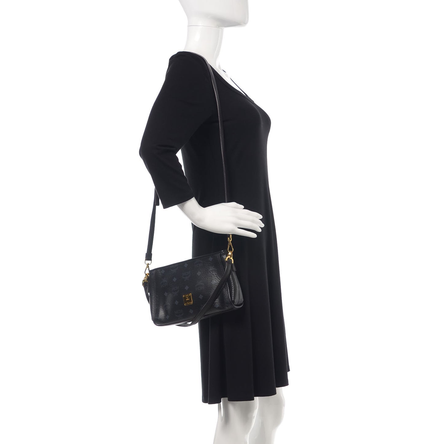 Visetos Mini Crossbody Bag Black