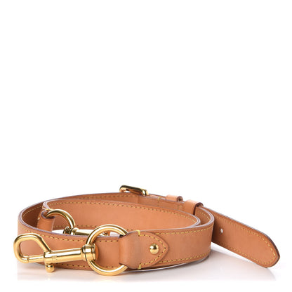 Louis Vuitton Vachetta 25mm Adjustable Shoulder Strap VVN 1 of 8