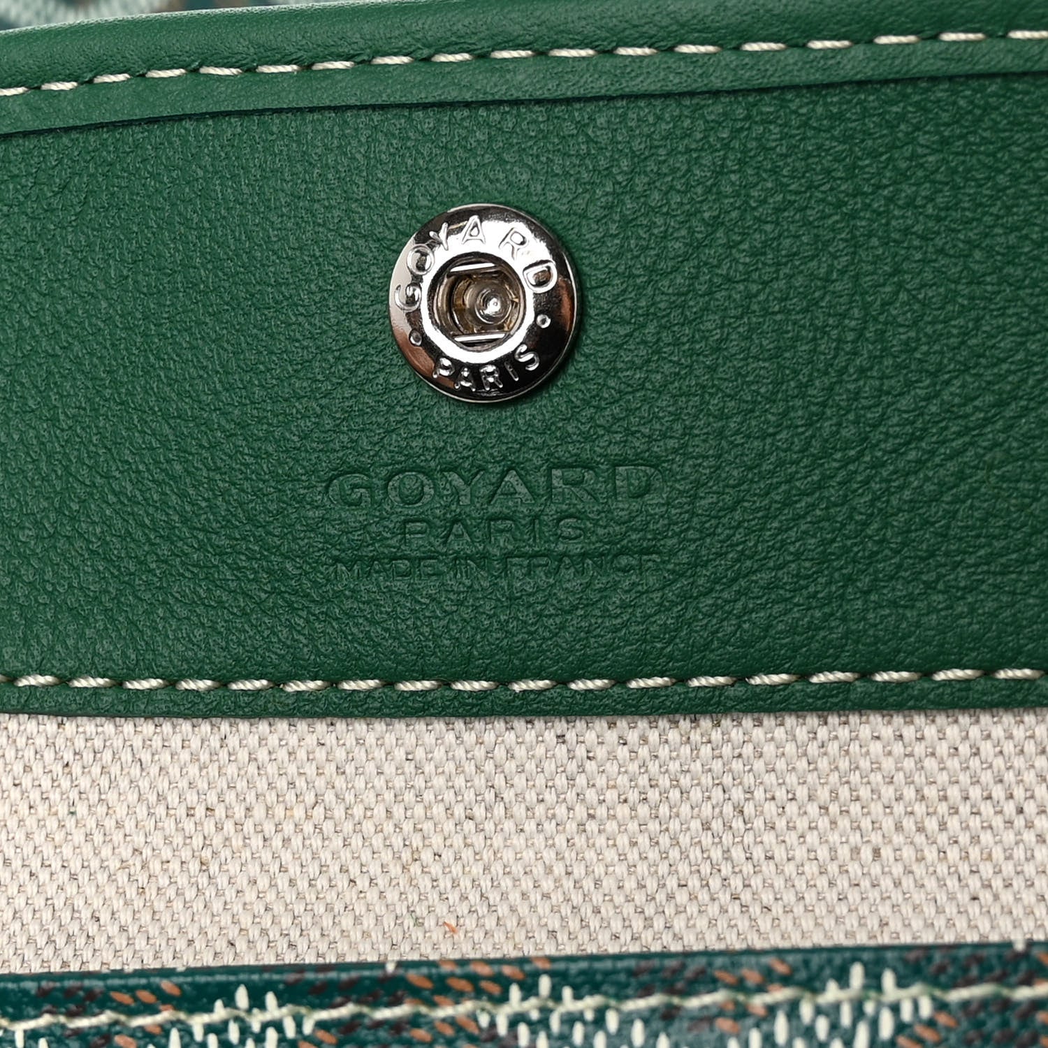 Goyard Goyardine Reversible Mini Anjou Green 10 of 18