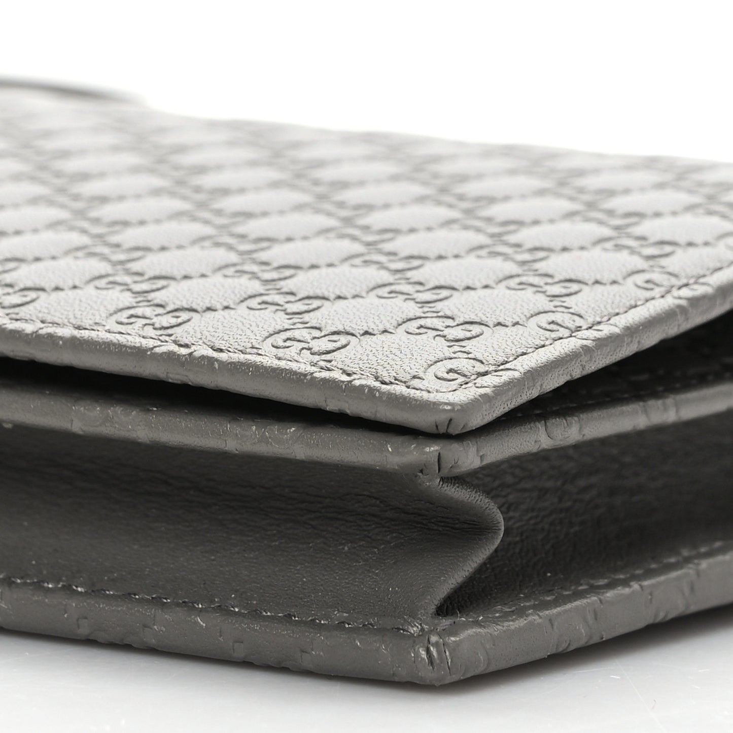 Soft Microguccissima Crossbody Wallet Loess