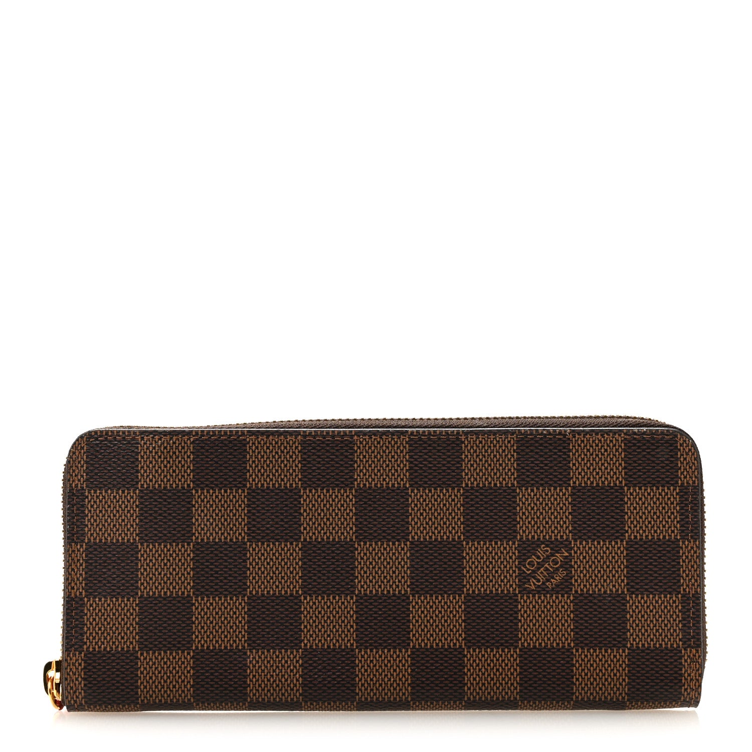 Louis Vuitton Damier Ebene Clemence Wallet Cherry 1 of 8