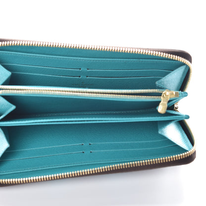 Louis Vuitton Monogram V Zippy Wallet Turquoise 7 of 10