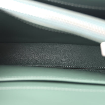 Celine Satinated Calfskin Small 16 Top Handle Bag Celadon 6 of 13